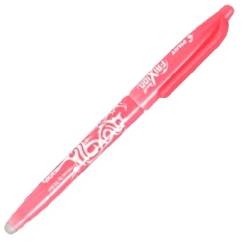 Roller cu gel Pilot Frixion Ball, fara mecanism, 0.7 mm, roz coral