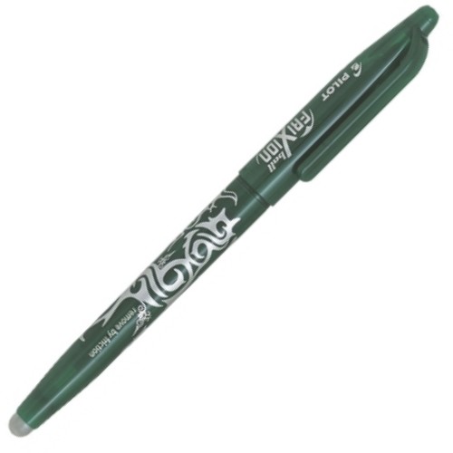 Roller cu gel Pilot Frixion Ball, fara mecanism, 0.7 mm, verde