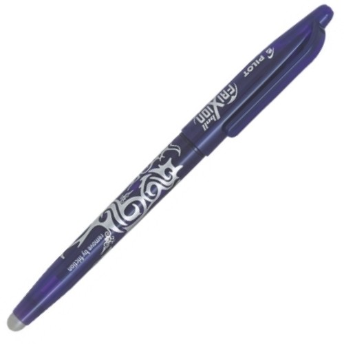 Roller cu gel Pilot Frixion Ball, fara mecanism, 0.7 mm, violet