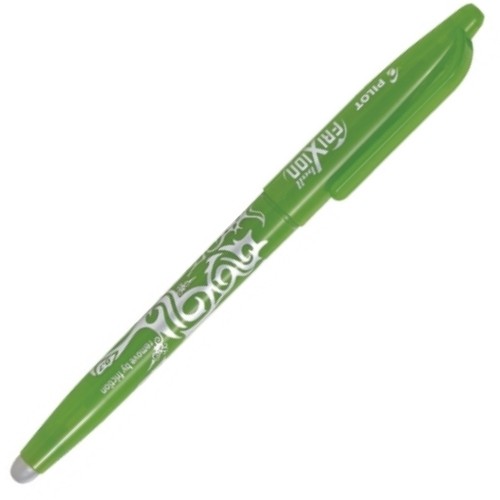 Roller cu gel Pilot Frixion Ball, fara mecanism, 0.7 mm, verde deschis