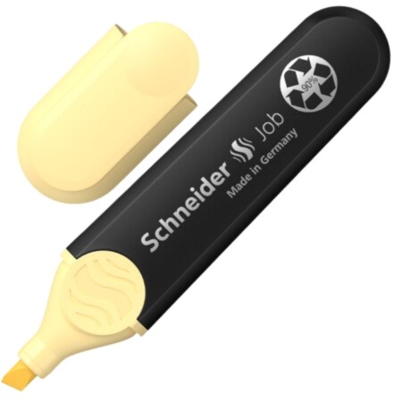 Textmarker Schneider Job Pastel, vanilie