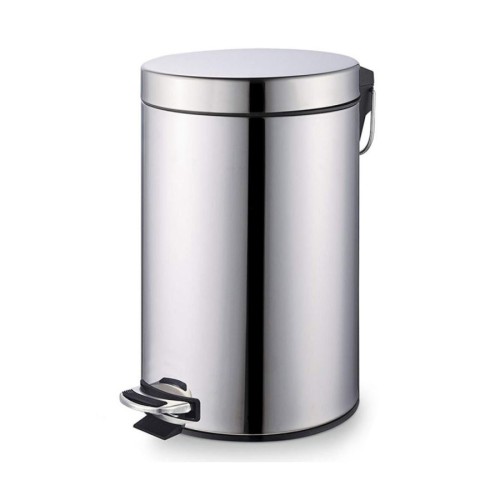 Cos inox cu pedala, 12 L