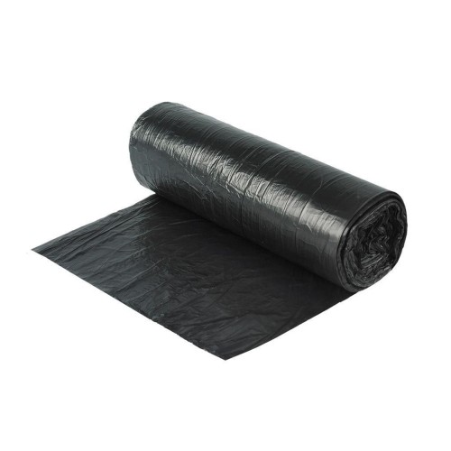 Saci menajeri LDPE Strong, negru, 60 L, 60x70 cm, 20 saci/rola