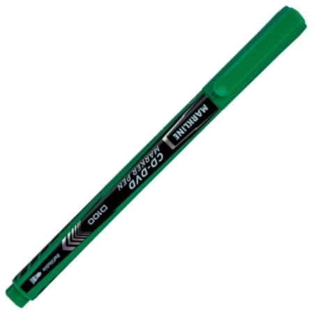 Marker Linc CD/DVD Markline, verde