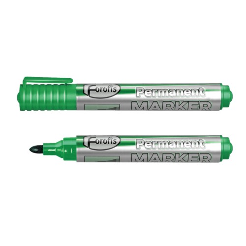 Marker permanent Forofis, varf rotund, 2 - 5 mm, verde