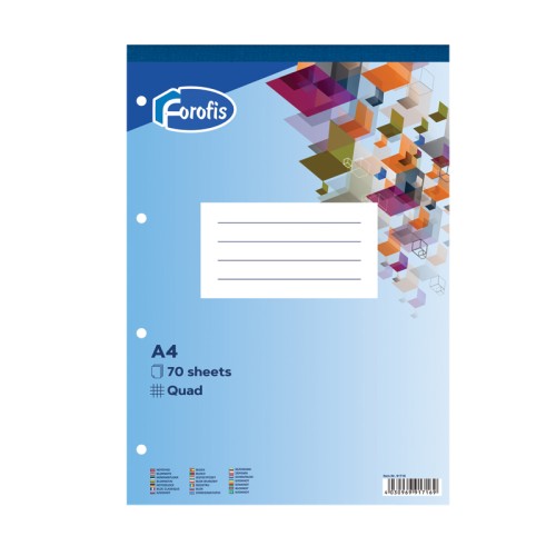 Bloc notes Forofis A4, 70 file, aritmetica