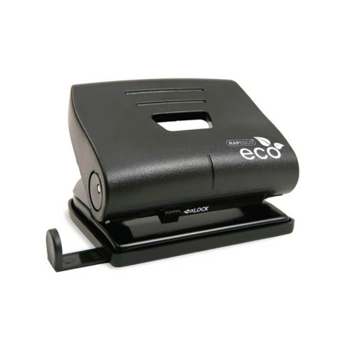 Perforator Rapesco Eco 22 coli, 2 perforatii, negru