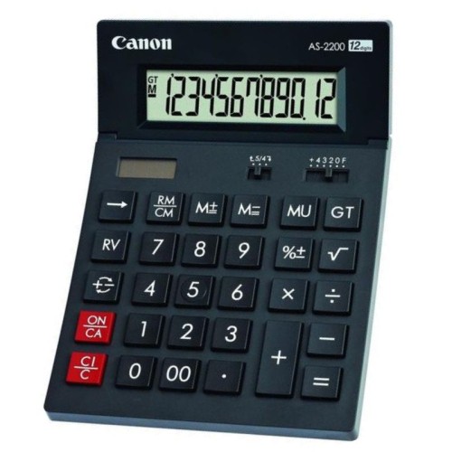 Calculator Canon AS-2200, 12 digiti