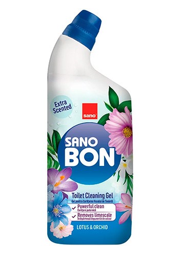 Gel WC Sano Bon 750 ml, Lotus & Orchid