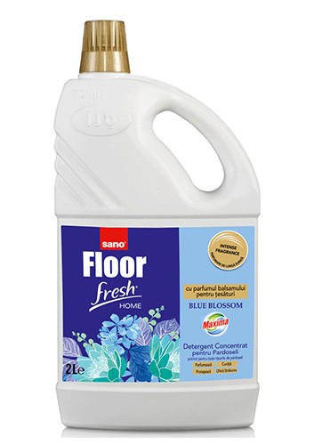 Detergent pardoseli Sano Floor Fresh Home 2 l, Blue Blossom