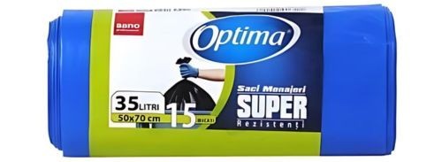 Saci menajeri super rezistenti Sano Optima, 35 l, albastri