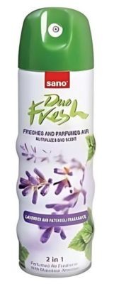 Spray odorizant de camera Sano Fresh Duo 300 ml, Lavanda Patchouli