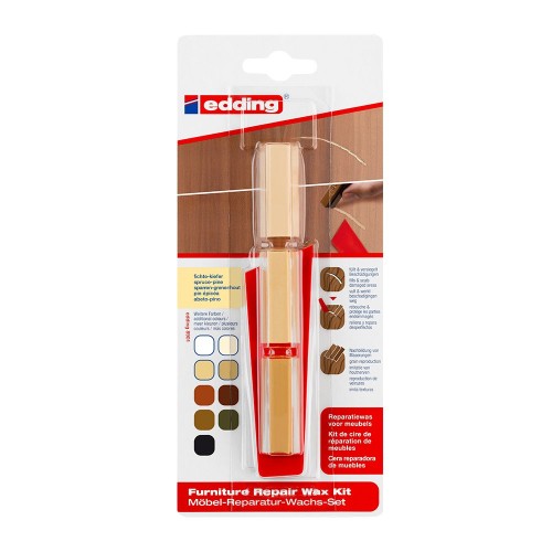 Kit Edding 8901, ceara pentru reparatii mobila, molid, blister