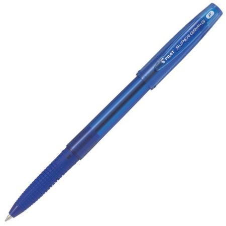 Pix cu bila Supergrip G Pilot 1.0 mm varf gros retractabil, albastru