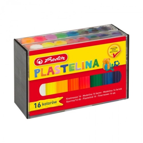 Plastilina Herlitz, set 16