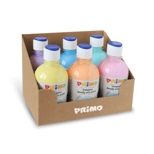 Set 6 tempera pastel Morocolor Primo, 300ml