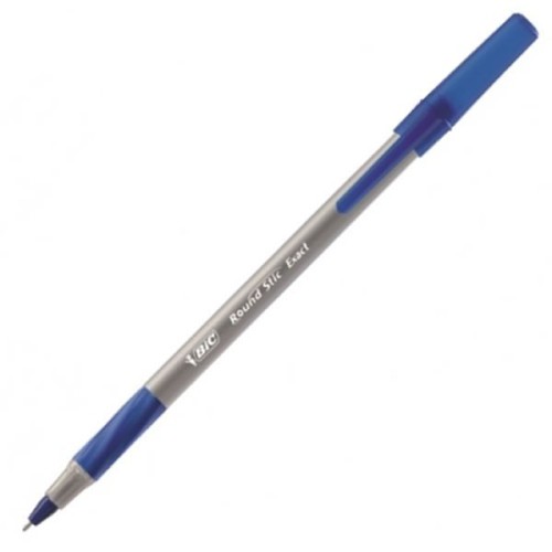 Pix Bic Round Stic Exact Fine, 0.7 mm, albastru