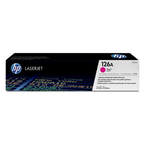 Toner original HP CE313A, 1000 pagini, magenta