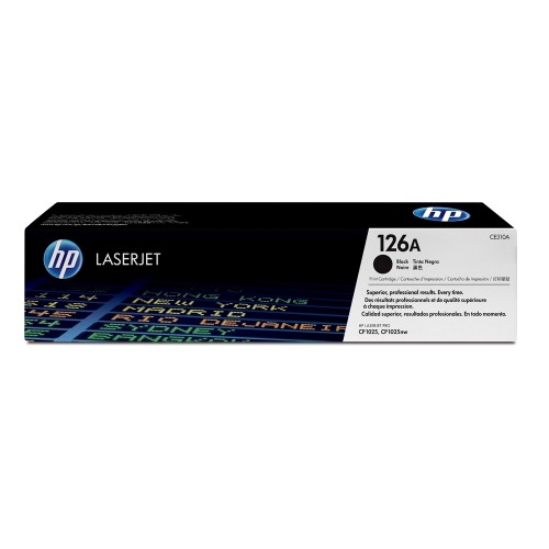 Toner original HP CE310A, 1200 pagini, negru