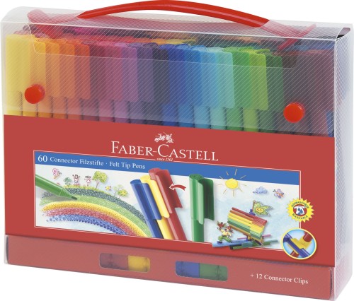 CARIOCA 60 CULORI CONNECTOR CUT CADOU FABER-CASTELL