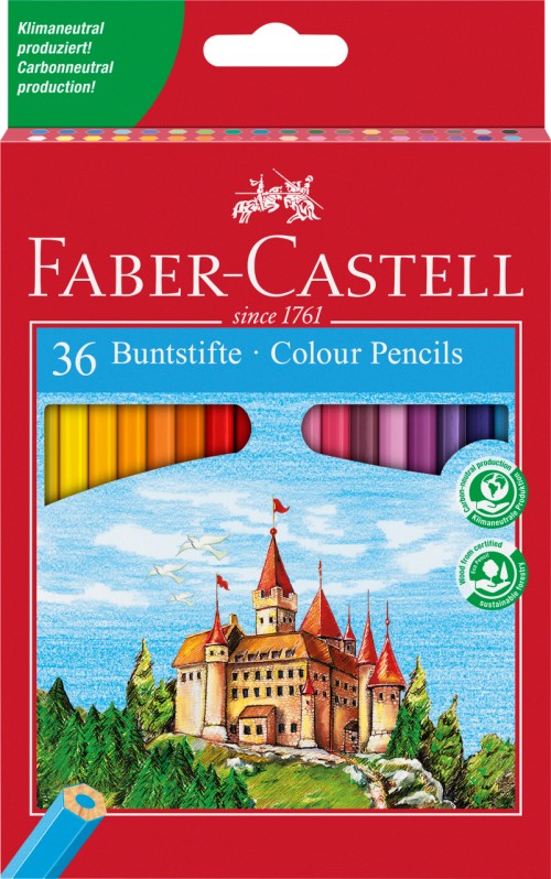 CREIOANE COLORATE 36 CULORI FABER-CASTELL