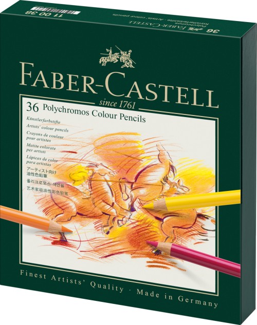 CREIOANE COLORATE 36 CULORI STUDIO POLYCHROMOS FABER-CASTELL