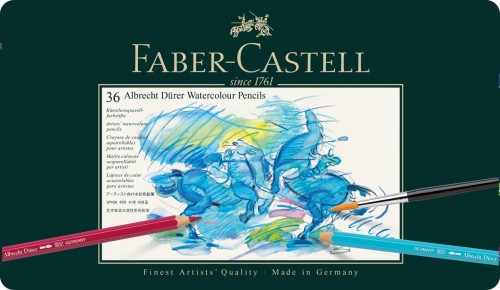 CREIOANE COLORATE ACUARELA 36 CULORI A. DURER FABER-CASTELL