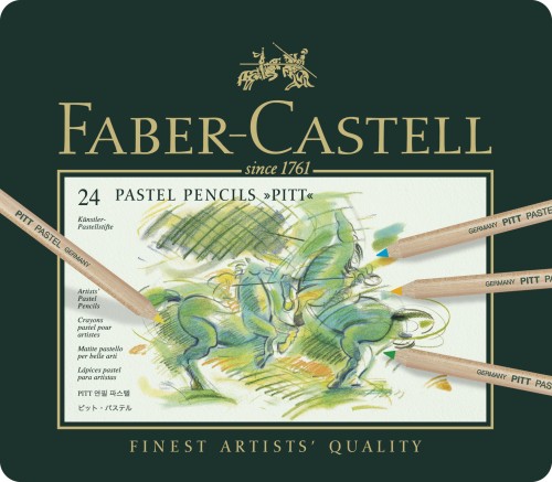 CREIOANE PASTEL PITT 24 CULORI FABER-CASTELL