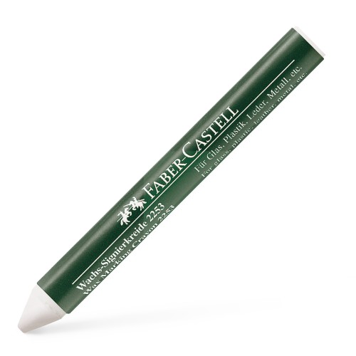 CREION CERAT 2253 SUPRAFETE LUCIOASE ALB FABER-CASTELL