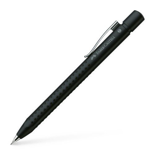 CREION MECANIC 0.7MM NEGRU METALIZAT GRIP 2011 FABER-CASTELL