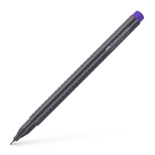 LINER 0.4MM ALBASTRU-VIOLET GRIP FABER-CASTELL