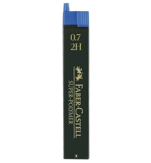 MINA CREION 0.7MM 2H SUPER-POLYMER FABER-CASTELL