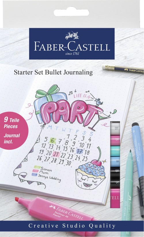 SET BULLET JOURNALING 9 BUC FABER-CASTELL