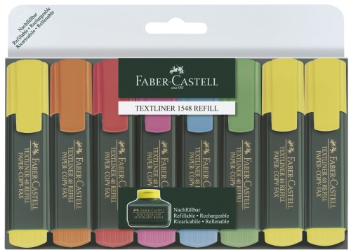 TEXTMARKER SET 8 1548 FABER-CASTELL