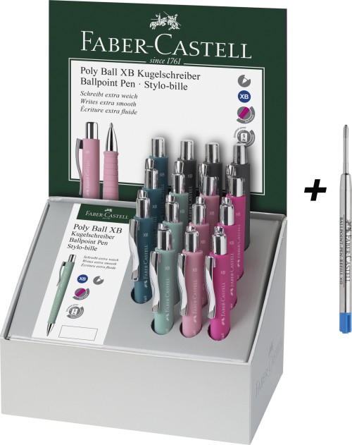 DISPLAY 15 BUC PIX POLY BALL XB FABER-CASTELL