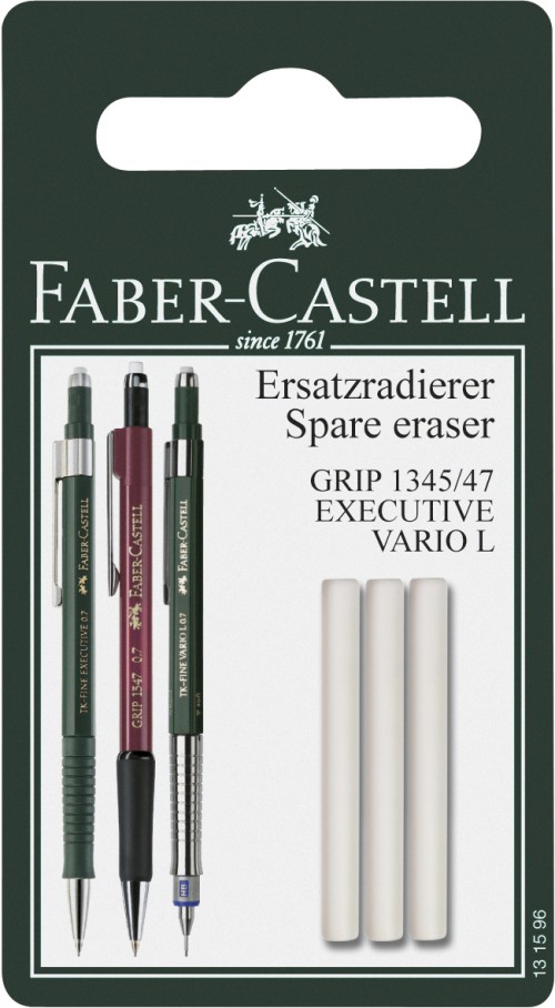 RADIERA REZERVA 3 BUC PENTRU CREION MECANIC 1345/47 FABER-CASTEL