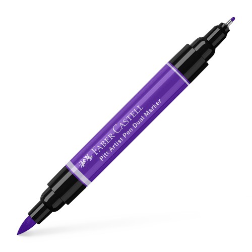 PITT ARTIST PEN DUAL MARKER VIOLET PURPURIU 136 FABER-CASTELL