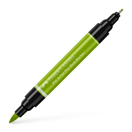 PITT ARTIST PEN DUAL MARKER VERDE DE MAI 170 FABER-CASTELL