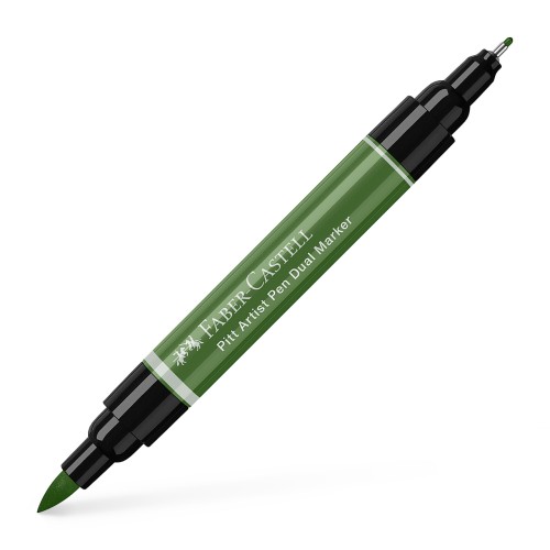 PITT ARTIST PEN DUAL MARKER VERDE CROM OPAC 174 FABER-CASTELL