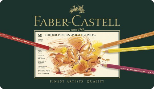 CREIOANE COLORATE 60 CULORI POLYCHROMOS FABER-CASTELL