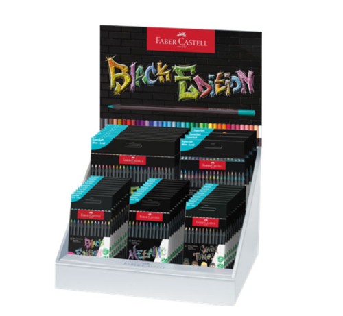 DISPLAY CONCEPT CREIOANE COLORATE BLACK EDITION 2024 FABER-CASTELL