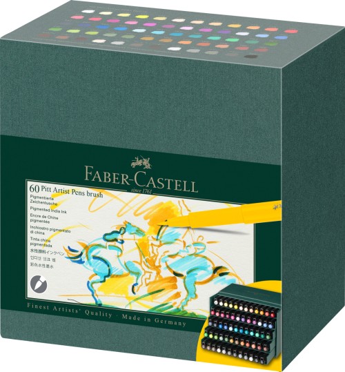 PITT ARTIST PEN CUTIE STUDIO 60 BUC 2024 FABER-CASTELL