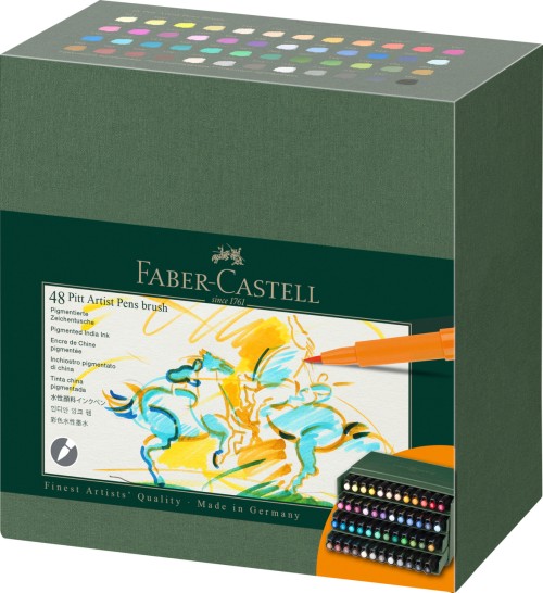 PITT ARTIST PEN CUTIE STUDIO 48 BUC 2024 FABER-CASTELL