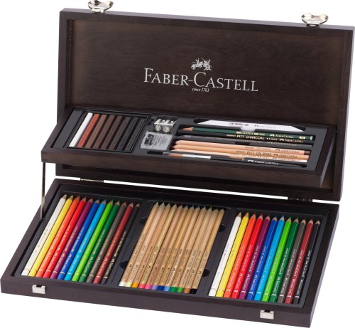 CUTIE LEMN COMPENDIUM ARTA SI GRAFICA FABER-CASTELL