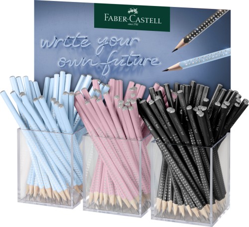 DISPLAY 3*48 BUC CREION GRAFIT SPARKLE HARMONY 2024 FABER-CASTELL