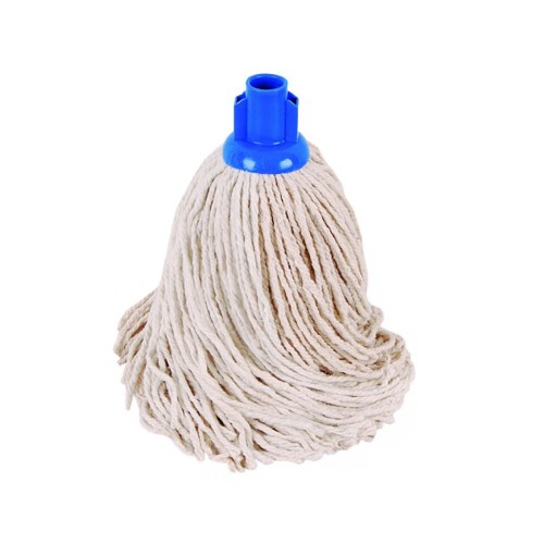 Mop bumbac 250g, montura albastra
