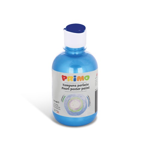 Tempera perlata Morocolor Primo, 300 ml, albastru