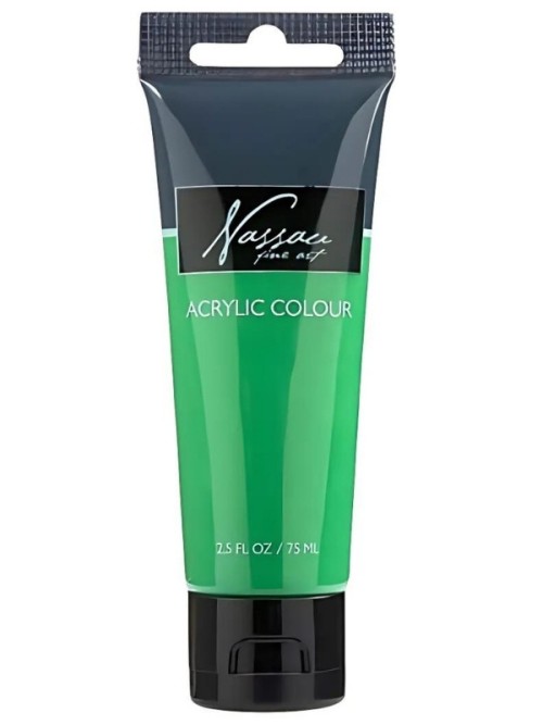 Tempera culoare acrilica, Nassau Fine Art 75 ml, verde