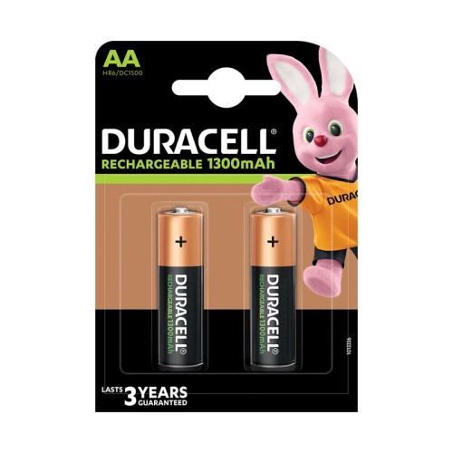 Acumulator Duracelll HR6 AA, 1300 Mah, 2 bucati/set