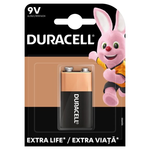 Baterie Duracell 9V, 1 bucata/set